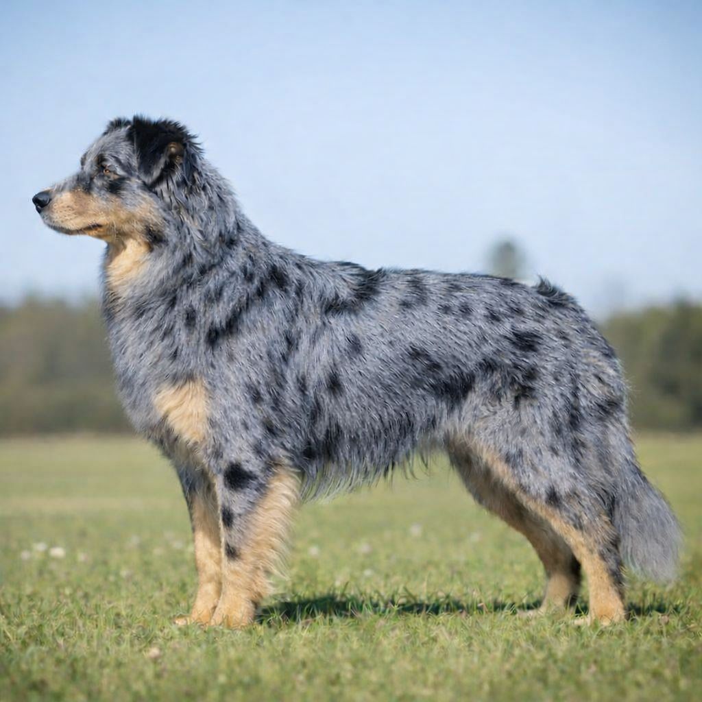 Australian Shepherd Blue Merle Copper Aussie Australian Shepherd in Blue Merle Copper