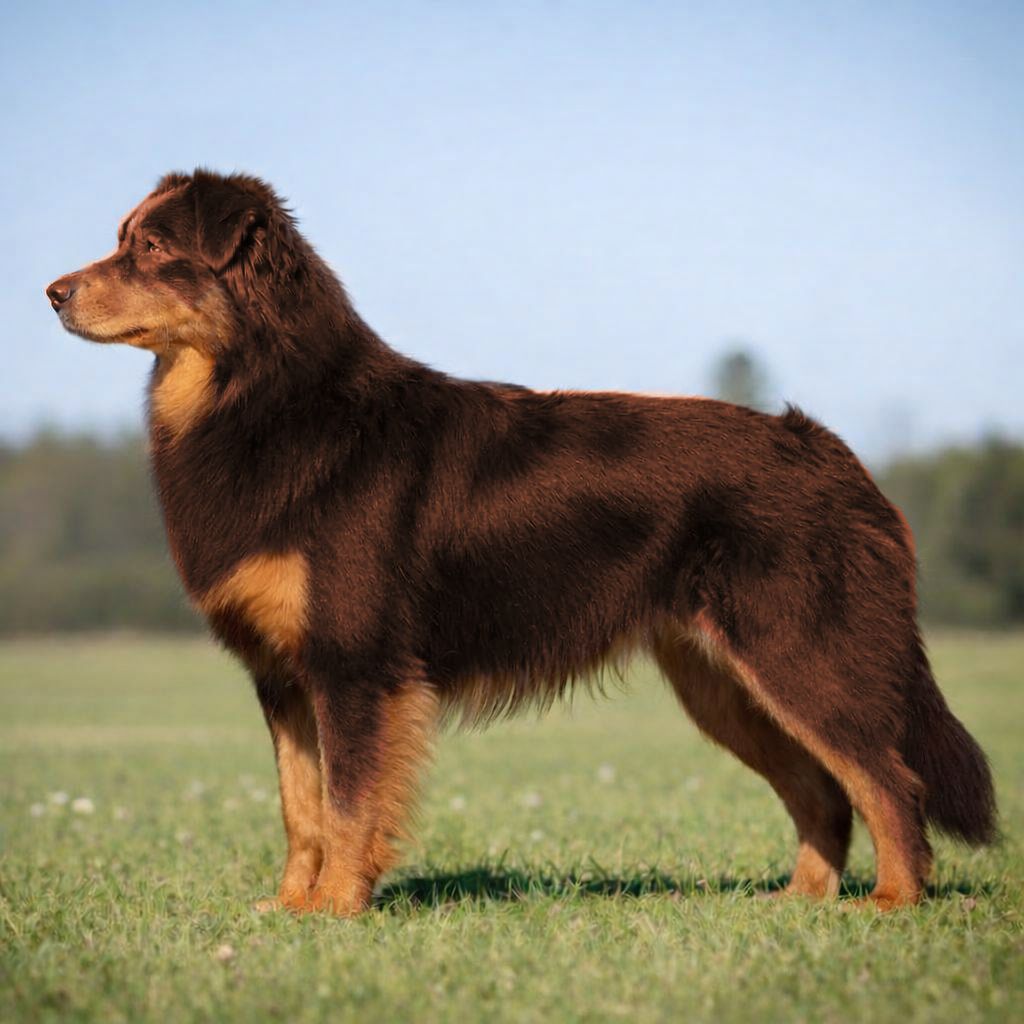 Australian Shepherd Red Copper Aussie Australian Shepherd in Red Copper Markings